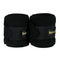 Back On Track Therapeutic Ceramic Black Polo Wraps Pair